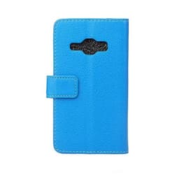 Lommebokdeksel 2-kort Samsung Galaxy J1 2016 (SM-J120F)  - Blå