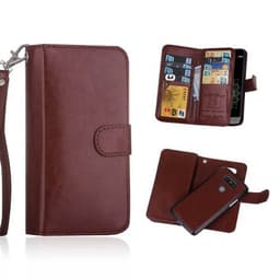 Dobbelt Wallet 2i1 LG G5 (H850)  - brun