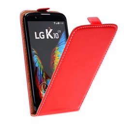 Sligo Flexi Flipdeksel LG K10 2016 (K420N)  - RØD