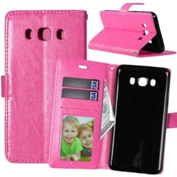 Lompakkokotelo 3-kortti Samsung Galaxy J5 2016 (SM-J510F)  - pinkki