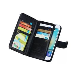 Dobbelt Wallet 2i1 Samsung Galaxy S6 Edge Plus (SM-G928F)  - sort