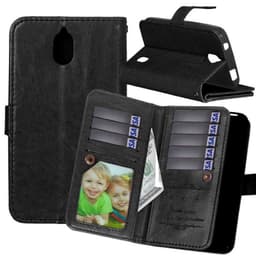 Lompakkotelo Flexi 9-kortti Huawei Y625  - musta