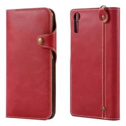 Retro lompakkokotelo Sony Xperia XZ / XZ (F8331)  - punainen