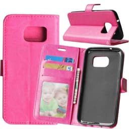 Lommebokdeksel 3-kort Samsung Galaxy S7 (SM-G930F)  - Rosa