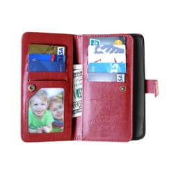 Dobbeltflip Flexi 9-kort Motorola Moto X Play (XT1563)  - brun