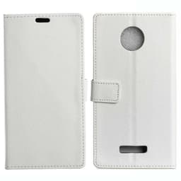 Lompakkokotelo 2-kortti Motorola Moto Z (XT1650)  - valkoinen
