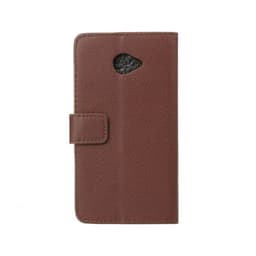 Lommebokdeksel 2-kort LG K5 (X220)  - brun