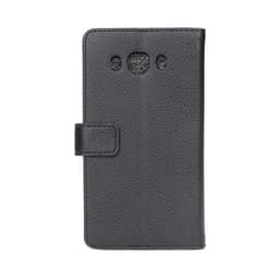 Lompakkokotelo 2-kortti Samsung Galaxy J3 / j3 2016  - musta