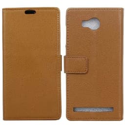 Lompakkokotelo 2-kortti Huawei Y3 II (LUA-L21)  - ruskea