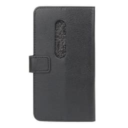 Lompakkokotelo 2-kortti Motorola Moto X Play (XT1563)  - musta