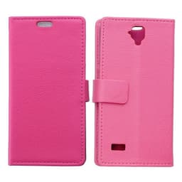 Lommebokdeksel 2-kort Huawei Y5 / Y560  - Rosa