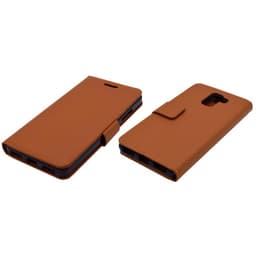 Lompakkokotelo 2-kortti Huawei Honor 7 (PLK-L01)  - ruskea