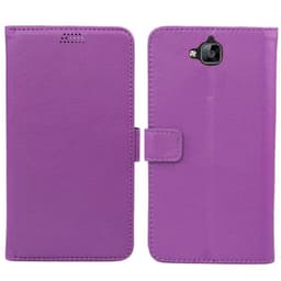 Lompakkokotelo 2-kortti Huawei Y6 Pro (TIT-L01)  - violetti