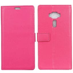 Lommebokdeksel 2-kort Asus Zenfone 3 (ZE552KL)  - Rosa