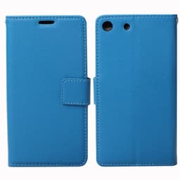 Lommebokdeksel 2-kort Sony Xperia M5 (E5663)  - Blå