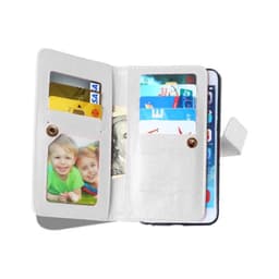 Dobbeltflip Flexi 9-kort Apple iPhone 6 / 6S Plus  - Hvit