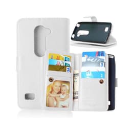 Lompakkotelo Flexi 9-kortti LG Leon (H340N)  - valkoinen