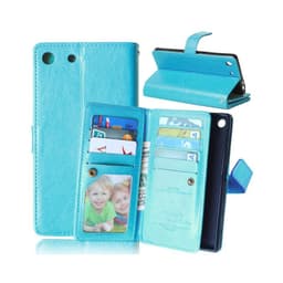 Dobbeltflip Flexi 9-kort Sony Xperia M5 (E5663)  - Lyse blå