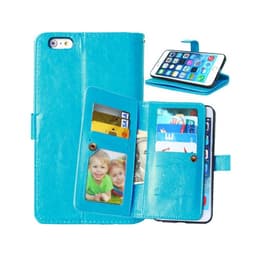 Dubbelflip Flexi 9-kort Apple iPhone 6/6S Plus  - Ljusblå