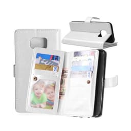 Dobbeltflip Flexi 9-kort Samsung Galaxy S7 Edge (SM-G935F)  - Hvit