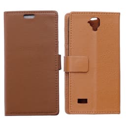 Lommebokdeksel 2-kort Huawei Y5 / Y560  - brun