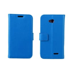 Wallet 2-kort til LG L70 / L65 (D280)  - blå