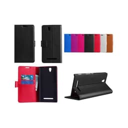 Lompakkokotelo 2-kortti Sony Xperia C3 (D2533)  - sininen