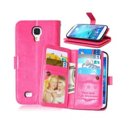 Dobbelt Flip Flexi 9-kort Samsung Galaxy S4 (GT-i9500)  - lyserød