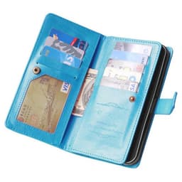 Dobbelt Flip Flexi 9-kort Huawei Y5 / Y560  - Lyseblå