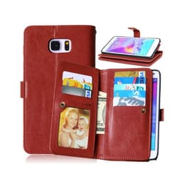 Dobbelt Flip Flexi 9-kort Samsung Galaxy Note 5 (SM-920C)  - brun