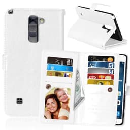 Dubbelflip Flexi 9-kort LG Stylus 2 (F720)  - Vit