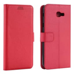 Mobilplånbok 2-kort Samsung Galaxy A7 2017 (SM-A720F)  - Röd