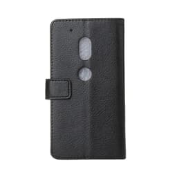 Lommebokdeksel 2-kort Motorola Moto G4, G4 + (XT1622)  - Svart