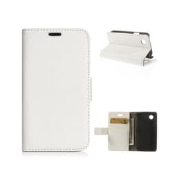 Mobilplånbok 2-kort LG L40 (D170)  - Vit