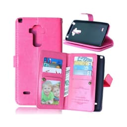 Dobbeltflip Flexi 9-kort LG G4 Stylus (H635)  - Rosa