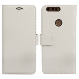Lompakkokotelo 2-kortti Huawei Honor 8 (FRD-L09)  - valkoinen