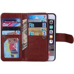 Dubbelflip Magnet 2i1 Apple iPhone 7 Plus / 8 Plus  - Brun