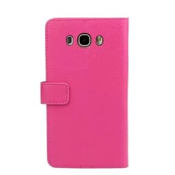 Lompakkokotelo 2-kortti Samsung Galaxy J7 2016 (SM-J710F)  - pinkki