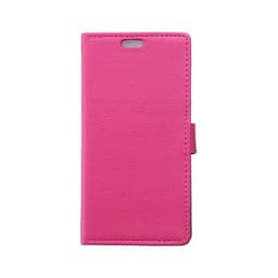 Lompakkokotelo 2-kortti Samsung Galaxy S6 Active (SM-G890F)  - pinkki