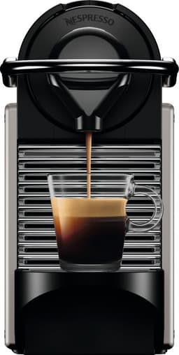 NESPRESSOPixie kapselikeitin, Krups XN304T10WP (titaani)