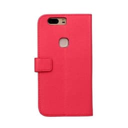 Lommebokdeksel 2-kort Huawei Honor V8  - RØD