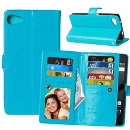 Dobbeltflip Flexi 9-kort Sony Xperia Z5 Compact (E5823)  - Blå