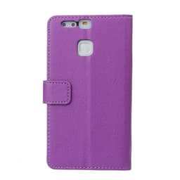 Lompakkokotelo 2-kortti Huawei P9 (EVA-L09)  - violetti