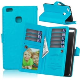 Lompakkotelo Flexi 9-kortti Huawei P9 Lite (VNS-L31)  - Vaaleansininen