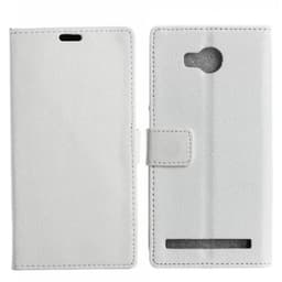 Lompakkokotelo 2-kortti Huawei Y3 II (LUA-L21)  - valkoinen