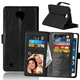 Dobbeltflip Flexi 9-kort LG X Cam (K580)  - Svart