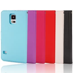Magnetisk lommebokdeksel Samsung Galaxy S5 (SM-G900F)  - lilla