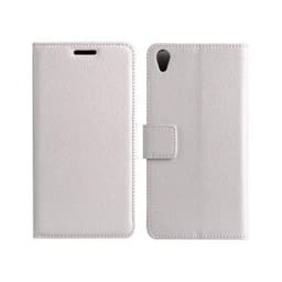 Lompakkokotelo 2-kortti Sony Xperia Z5 Premium (E6853)  - valkoinen