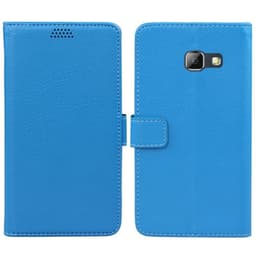 Wallet 2-kort til Samsung Galaxy A3 2017 (SM-A320F)  - blå