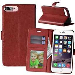 Wallet 3-kort til iPhone 7 Plus / 8 Plus  - brun